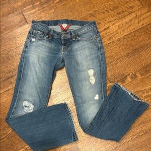 Vintage Lucky Brand Lil Maggie Bootcut Jeans 2 / 26 USA Y2K 90’s Low Rise